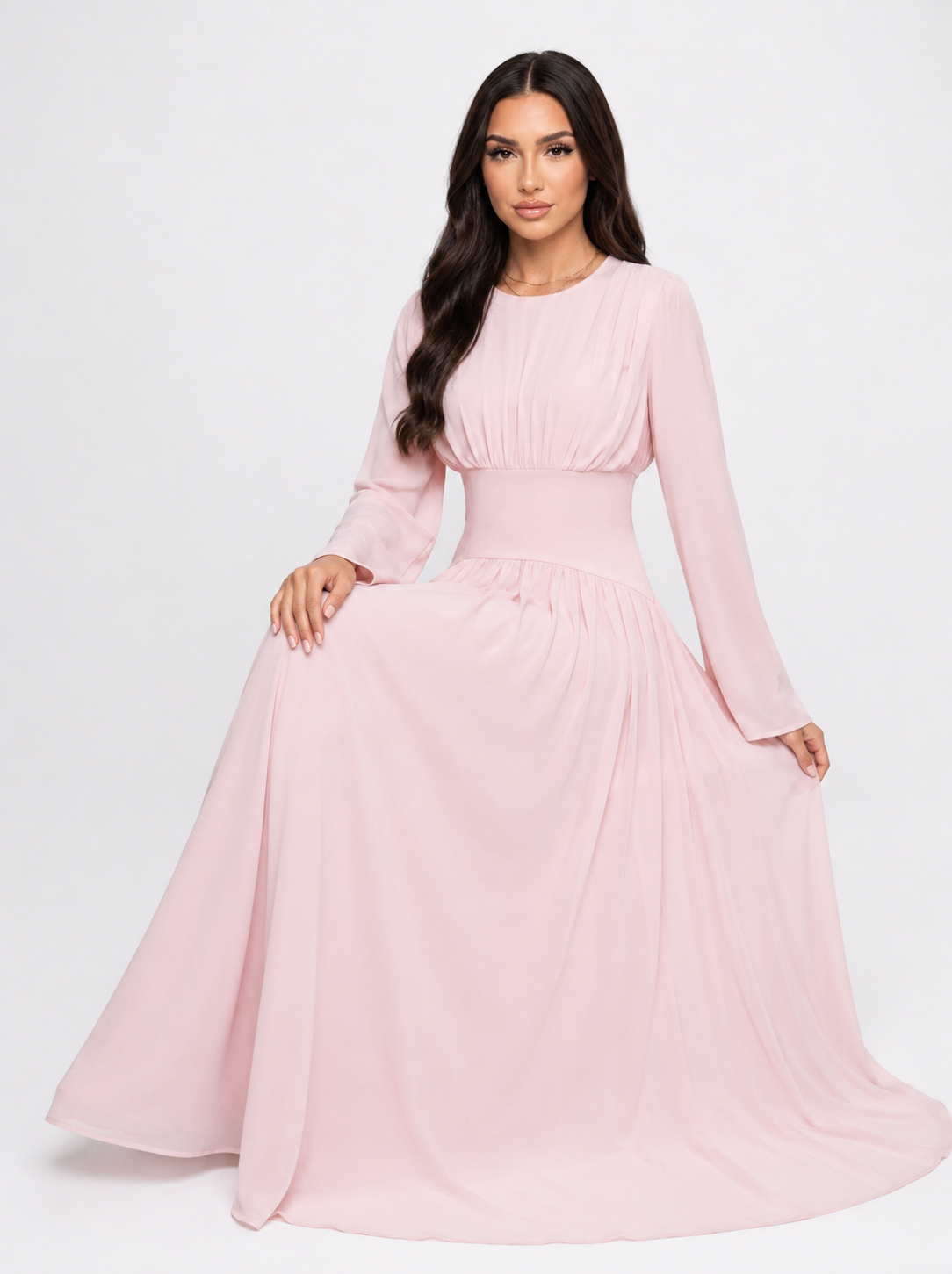 Lune Modest Dress